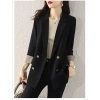 Áo vest nữ đen thiết kế độc đáo Hàn Quốc, phom rộng thời thượng, casual chuyển mùa - Giá 750.556₫ 8