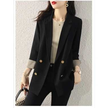 Áo vest nữ đen thiết kế độc đáo Hàn Quốc, phom rộng thời thượng, casual chuyển mùa - Giá 750.556₫ 8 Áo vest nữ đen thiết kế độc đáo Hàn Quốc, phom rộng thời thượng, casual chuyển mùa - Giá 750.556₫ 8