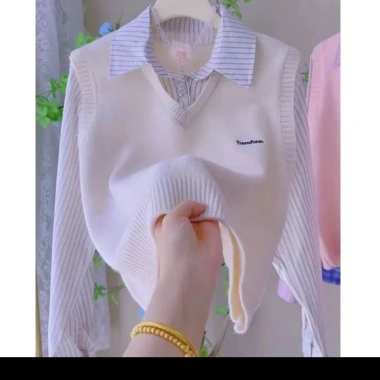 Áo vest nữ dệt kim len cao cấp mùa xuân thu - Giá ưu đãi 150.520 VND