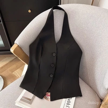 Áo vest nữ halter không tay mùa xuân hè thu 2.025 - Thiết kế hàng đầu, chỉ 251.300₫ 8 Áo vest nữ halter không tay mùa xuân hè thu 2.025 - Thiết kế hàng đầu, chỉ 251.300₫ 8