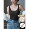 Áo Vest Nữ Hình Chữ U Cổ Vuông Lưng Đẹp Đế Lót Ngực Hở Lưng Giá Ưu Đãi 168k 5