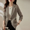 Áo vest nữ kẻ caro chim 2.025 - Form ôm, phong cách Hàn sang trọng, 660.357 VND 2