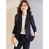 Áo vest nữ kem form nhỏ Hàn Quốc - thanh lịch công sở mùa thu đông, giảm 17% 2