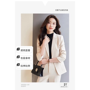 Áo vest nữ kem form nhỏ Hàn Quốc - thanh lịch công sở mùa thu đông, giảm 17% 9 Áo vest nữ kem form nhỏ Hàn Quốc - thanh lịch công sở mùa thu đông, giảm 17% 9
