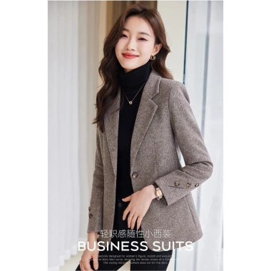 Áo vest nữ màu cà phê kẻ caro nhỏ retro, form ôm đa dụng, sang trọng, giá 682.357 VND 6