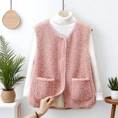 Áo vest nữ thời trang ấm áp, phù hợp đi ngoài – Giá ưu đãi 151,200₫