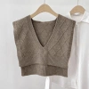 Áo Vest Nữ Thu Đông Cổ V Không Tay Dệt Kim Len - Đơn Giản, 2.024, Giá Ưu Đãi 183.600₫ 2
