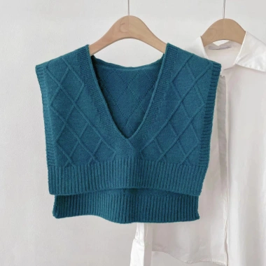 Áo Vest Nữ Thu Đông Cổ V Không Tay Dệt Kim Len - Đơn Giản, 2.024, Giá Ưu Đãi 183.600₫ 7