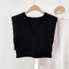 Áo Vest Nữ Thu Đông Cổ V Không Tay Dệt Kim Len - Đơn Giản, 2.024, Giá Ưu Đãi 183.600₫ 10