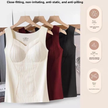Áo vest nữ vải dệt kim liền mạch, lót ngực & quần lót ôm - 199.990₫ 7