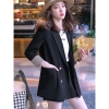 Áo vest nữ xanh rêu rộng dáng size lớn công sở Xuân Thu - Giá chỉ 689.748₫ 2