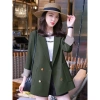 Áo vest nữ xanh rêu rộng dáng size lớn công sở Xuân Thu - Giá chỉ 689.748₫ 4