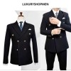 Áo Vest Plazer 6 Cúc Đồng LUXURYSHOPMEN - Sang Trọng, Lịch Lãm, Vải Chéo 79 Cao Cấp, Giá 1.079.000₫