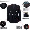 Áo Vest Plazer 6 Cúc Đồng LUXURYSHOPMEN - Sang Trọng, Lịch Lãm, Vải Chéo 79 Cao Cấp, Giá 1.079.000₫ 2
