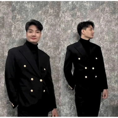 Áo Vest Plazer 6 Cúc Đồng LUXURYSHOPMEN - Sang Trọng, Lịch Lãm, Vải Chéo 79 Cao Cấp, Giá 1.079.000₫