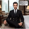 Áo Vest Plazer 6 Cúc Đồng LUXURYSHOPMEN - Sang Trọng, Lịch Lãm, Vải Chéo 79 Cao Cấp, Giá 1.079.000₫ 9