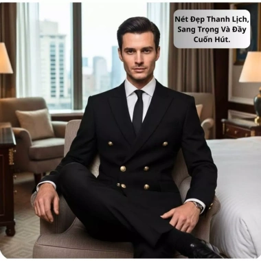 Áo Vest Plazer 6 Cúc Đồng LUXURYSHOPMEN - Sang Trọng, Lịch Lãm, Vải Chéo 79 Cao Cấp, Giá 1.079.000₫ 9 Áo Vest Plazer 6 Cúc Đồng LUXURYSHOPMEN - Sang Trọng, Lịch Lãm, Vải Chéo 79 Cao Cấp, Giá 1.079.000₫ 9