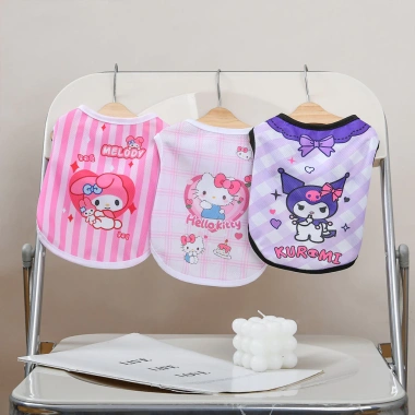 Áo Vest Sanrio cho Chó Lớn Cỡ Lớn, Thoáng Khí, Mát Mẻ, Siêu Dễ Thương - Giá 86.237₫ 3 Áo Vest Sanrio cho Chó Lớn Cỡ Lớn, Thoáng Khí, Mát Mẻ, Siêu Dễ Thương - Giá 86.237₫ 3