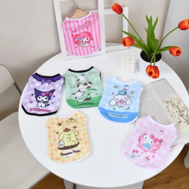 Áo Vest Sanrio cho Chó Lớn Cỡ Lớn, Thoáng Khí, Mát Mẻ, Siêu Dễ Thương - Giá 86.237₫ 9 Áo Vest Sanrio cho Chó Lớn Cỡ Lớn, Thoáng Khí, Mát Mẻ, Siêu Dễ Thương - Giá 86.237₫ 9