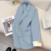 Áo vest tay phối trắng dài tay nữ, cúc giữa tay trẻ trung, giảm còn 189.000₫ 3