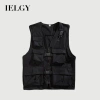Áo vest thể thao nam IELGY - Nhiều túi, phong cách Nhật Bản, giá ưu đãi 354.312 VND