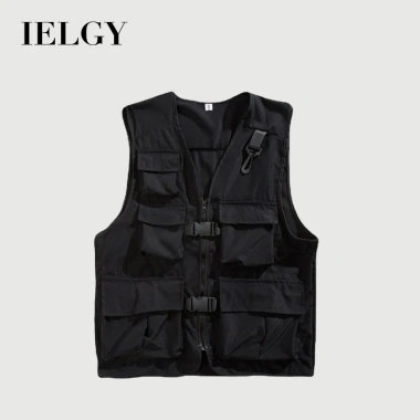 Áo vest thể thao nam IELGY - Nhiều túi, phong cách Nhật Bản, giá ưu đãi 354.312 VND