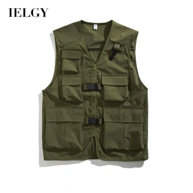 Áo vest thể thao nam IELGY - Nhiều túi, phong cách Nhật Bản, giá ưu đãi 354.312 VND