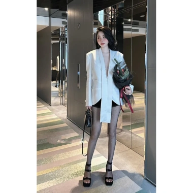 Áo Vest thời thượng sang chảnh hiện đai và nơ đá - Giá chỉ 445.000 VNĐ 4
