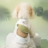 Áo Vest Thú Cưng Mùa Hè Mỏng Băng Lụa Túi Họa Tiết Khóa Kéo Cho Chó Mèo Giảm 270k 4
