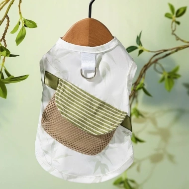 Áo Vest Thú Cưng Mùa Hè Mỏng Băng Lụa Túi Họa Tiết Khóa Kéo Cho Chó Mèo Giảm 270k 6 Áo Vest Thú Cưng Mùa Hè Mỏng Băng Lụa Túi Họa Tiết Khóa Kéo Cho Chó Mèo Giảm 270k 6