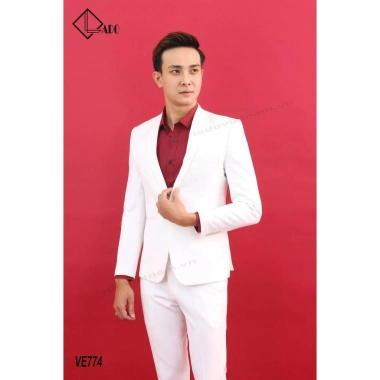 Áo Vest Trắng Tinh LADO 774 - Thiết kế sang trọng, giá ưu đãi 600.000 VND