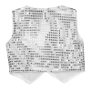Áo vest trẻ em bé trai Nyeemya lấp lánh kim sa - Trang phục jazz dance sân khấu, 213.840₫ 3