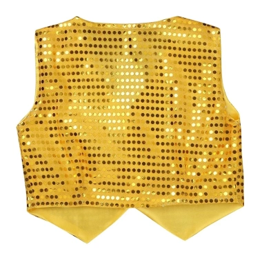 Áo vest trẻ em bé trai Nyeemya lấp lánh kim sa - Trang phục jazz dance sân khấu, 213.840₫ 6