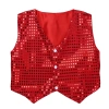 Áo vest trẻ em bé trai Nyeemya lấp lánh kim sa - Trang phục jazz dance sân khấu, 213.840₫ 9