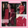 Áo vest tweed Quảng Châu 2 lớp dày dặn khuy đồng - Áo khoác mùa đông nữ 439k