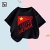 Áo Việt Nam BabyloveGO bé Cờ đỏ sao vàng, cotton mềm mịn thoáng mát, 89.000₫ 9