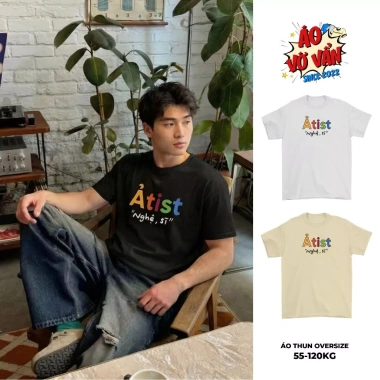 Áo Vớ Vẩn Áo thun Nghệ Sĩ Oversize Premium Cotton 4 chiều Meme Hài Hước Nam Nữ