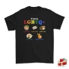 Áo Vớ Vẩn I Love LGBTQ Oversize Cotton 4 Chiều – Meme hài hước, hỗ trợ LGBT, giảm giá 250k 2