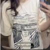 Áo Vớ Vẩn Mèo Vincent Van Meow - Áo thun Cute Meme Premium Cotton 100% cho nam nữ mùa hè, giảm giá 245k 2