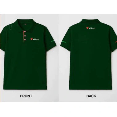 Áo VPBank 32 năm 2.025 thiết kế suông unisex thời trang hiện đại giá 199.000 VND