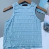 Áo Xốp Nhăn 3 Lỗ Tròn Sát Nách - Mềm Mại, Mát Mẻ, Giá Ưu Đãi 102.950đ 3