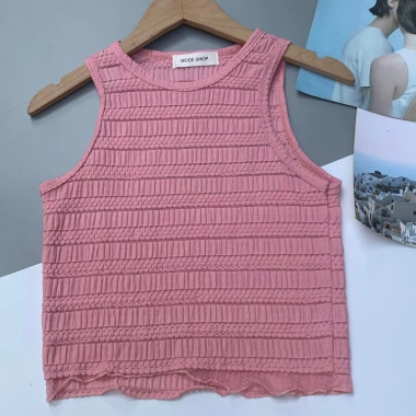 Áo Xốp Nhăn 3 Lỗ Tròn Sát Nách - Mềm Mại, Mát Mẻ, Giá Ưu Đãi 102.950đ 6