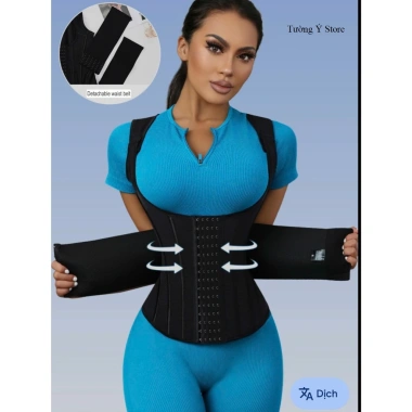 Áo Xương Định Hình Dáng Nữ - Giảm Mỡ Bụng, Nâng Lưng, Cột Sống, Eo Thon 615k