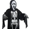 Áo xương Halloween kèm mặt nạ hoá trang - Áo thần chết cosplay giảm giá 48k