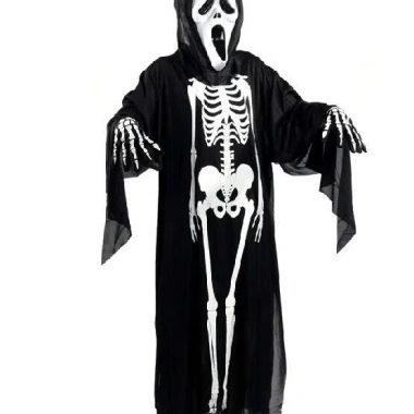 Áo xương Halloween kèm mặt nạ hoá trang - Áo thần chết cosplay giảm giá 48k 3 Áo xương Halloween kèm mặt nạ hoá trang - Áo thần chết cosplay giảm giá 48k 3