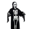 Áo xương Halloween kèm mặt nạ hoá trang - Áo thần chết cosplay giảm giá 48k 4