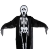 Áo xương Halloween kèm mặt nạ hoá trang - Áo thần chết cosplay giảm giá 48k 6