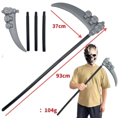 Áo xương Halloween kèm mặt nạ hoá trang - Áo thần chết cosplay giảm giá 48k