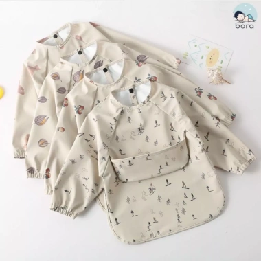 Áo yếm ăn dặm cao cấp PU siêu mềm, chống thấm, độ bền cao, dễ vệ sinh cho bé - Giá chỉ 189.900₫ 5