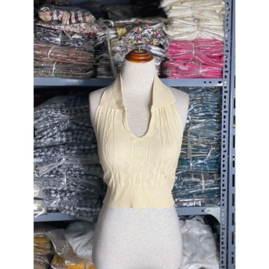 Áo yếm gân croptop cổ bẻ hở lưng xinh – Giá chỉ 99.000đ, giảm từ 126.720đ 10